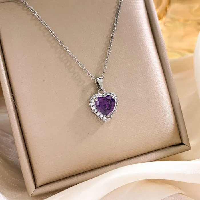 Wholesale Ocean Heart Pendant Necklace | Bulk Supplier & Factory Price Vintage Titanic Style Jewelry